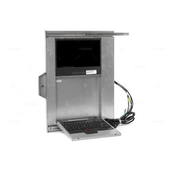 98Y6969 IBM DS8000 VERTICAL KVM 14" MONITOR KEYBOARD W/ TRAY 98Y6969 98Y7137 98Y7140