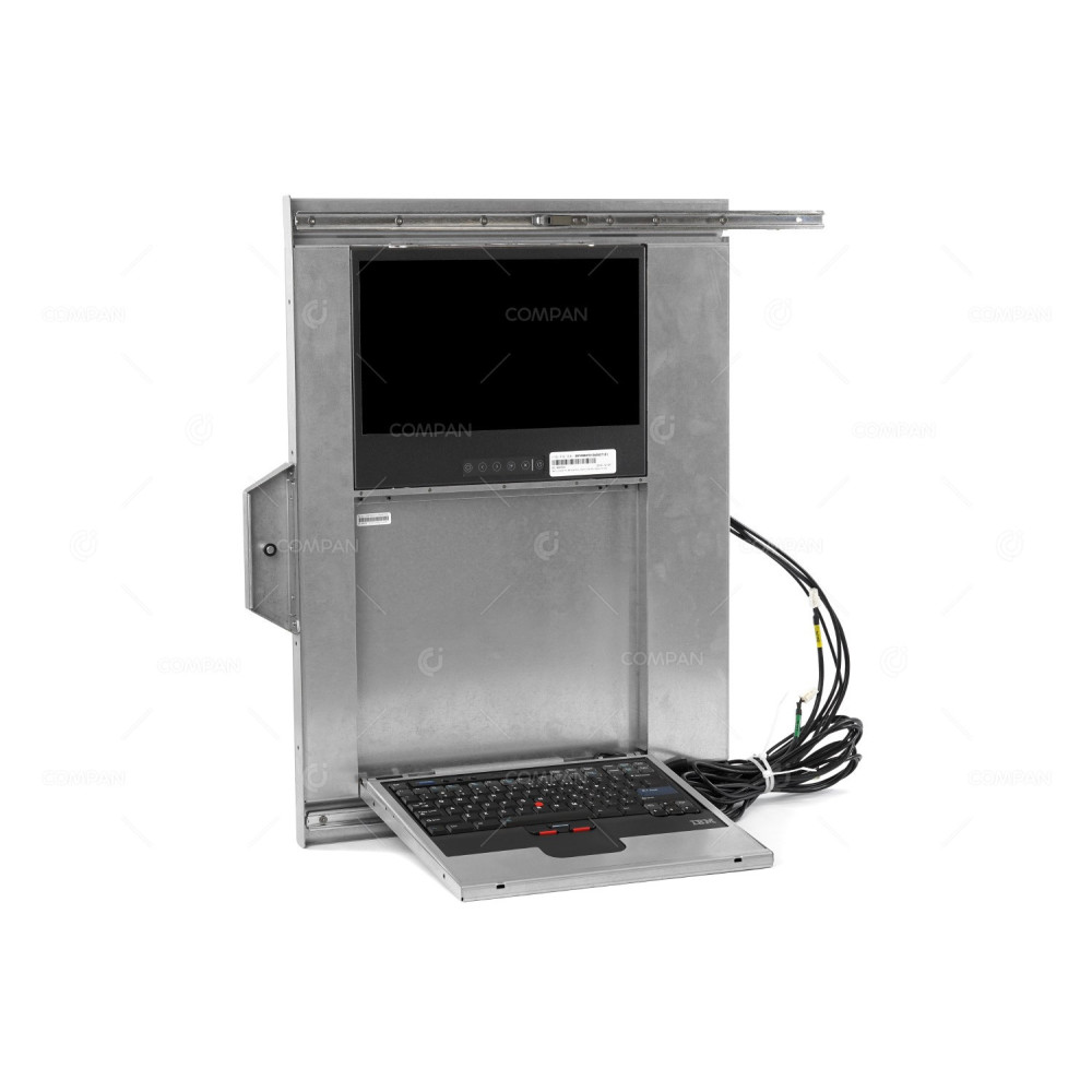 98Y6969 IBM DS8000 VERTICAL KVM 14" MONITOR KEYBOARD W/ TRAY 98Y6969 98Y7137 98Y7140