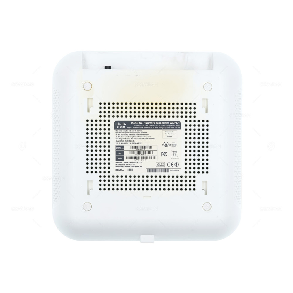 WAP371-E-K9 CISCO WAP371 WIRELESS 1GB ETHERNET POE 5GHZ ACCESS POINT WITHOUT AC ADAPTER -
