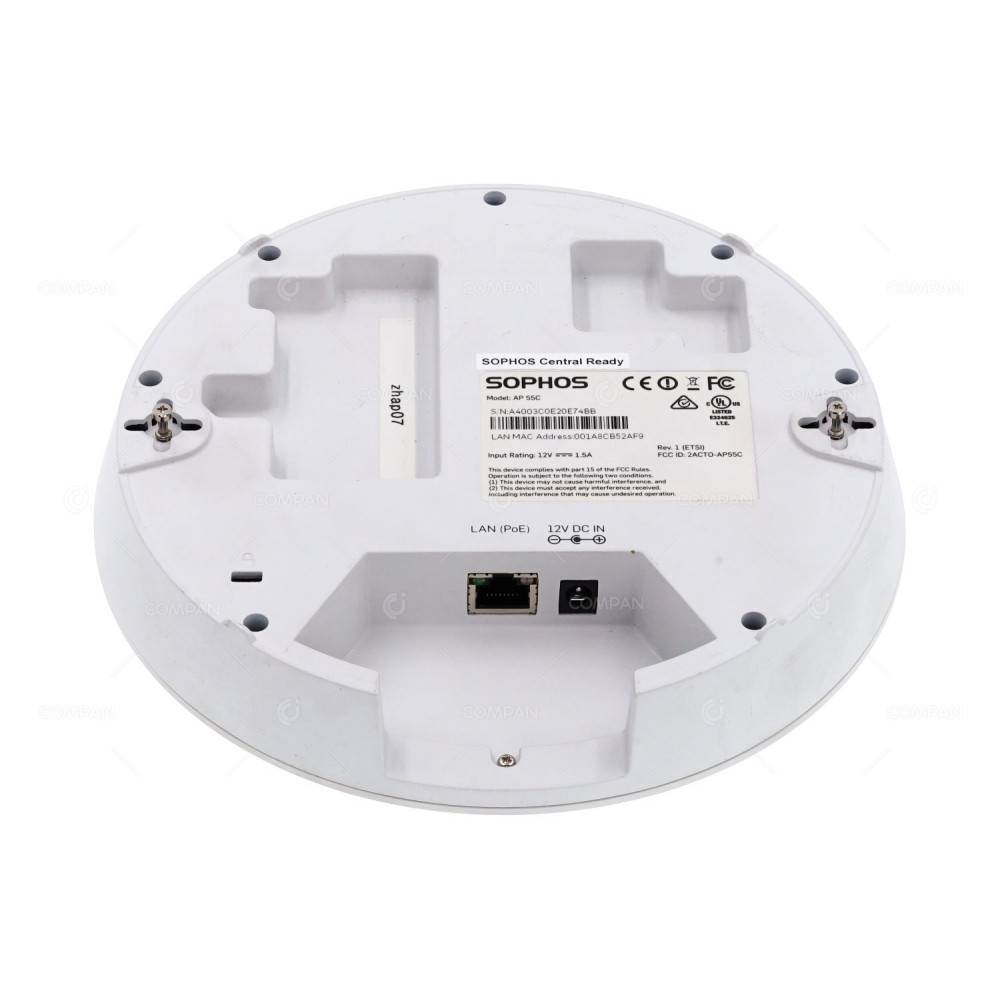 AP55C SOPHOS AP55C 5GHZ ACCESS POINT WITHOUT AC ADAPTER -