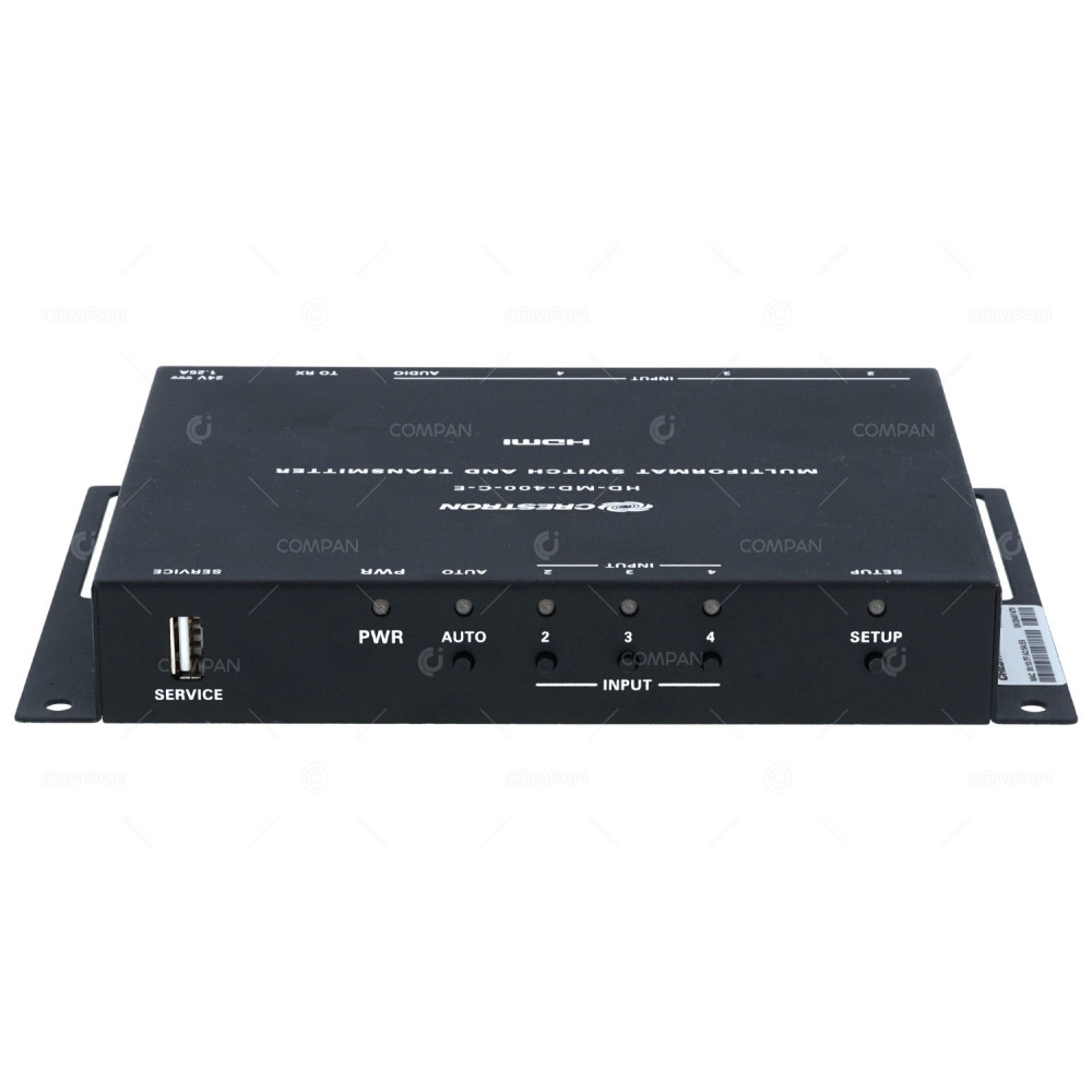 6507781-RECEIVER CRESTRON MULTIFORMAT RECEIVER WITHOUT AC ADAPTER HD-MD-400-C-E