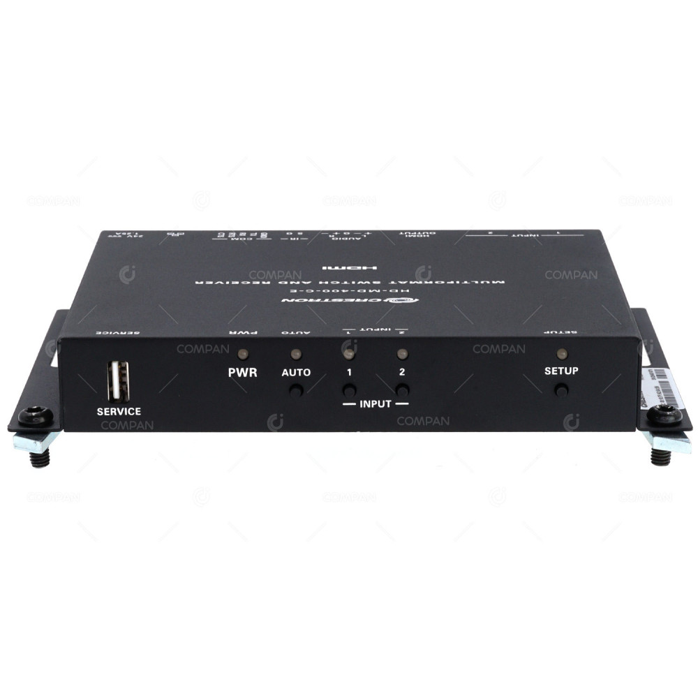 6508330-TRANSMITTER CRESTRON MULTIFORMAT TRANSMITTER WITHOUT AC ADAPTER HD-MD-400-C-E