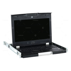AZ879A HP TFT7600 G2 1U RACKMOUNT KVM CONSOLE 17.3 INCH WXGA+ CH KEYBOARD 602129-001, 612371-111, TFT7600 G2