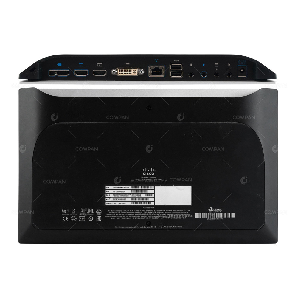 CTS-SX20CODEC-KIT1 CISCO SX20 TELEPRESENCE CENTRALA WITH CAMERA AND REMOTE CONTROL -