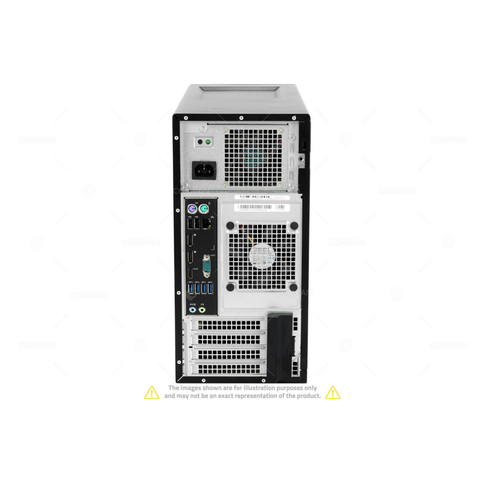T30-2LFF DELL POWEREDGE T30 1X INTEL XEON E3-1225 V5 @ 3.30GHZ RAM 4GB(1X 4GB  DDR4  1X 2400MHZ ) 1X 250 GB (1X SATA 1X SSD ) 07C5