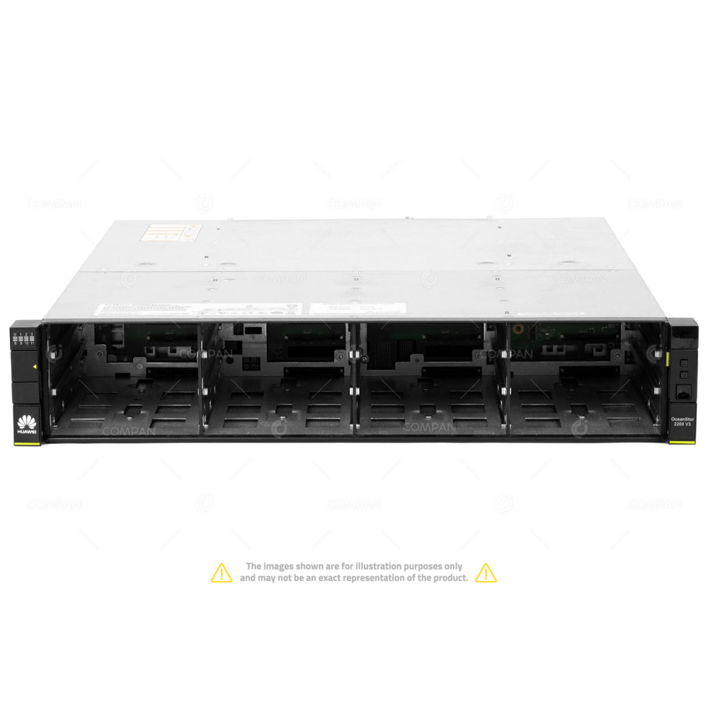 OCEANSTOR 2200 V3 HUAWEI OCEANSTOR 2200 V3 12 BAY 3.5 LFF STORAGE SYSTEM 96TB 12X 8TB NL SAS 22V3-L-2C16G