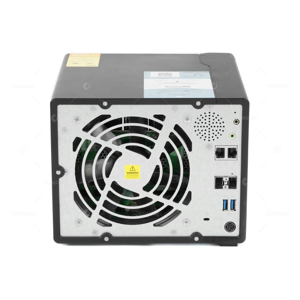 TS-932X QNAP TS-932X 5 BAY 3.5 LFF 4 BAY 2.5 SFF 12TB (3X 4TB SATA) 2 PORT 1GB ETHERNET 2 PORT 10GB SFP+ NAS SERVER 52400-QF0200-00-RS