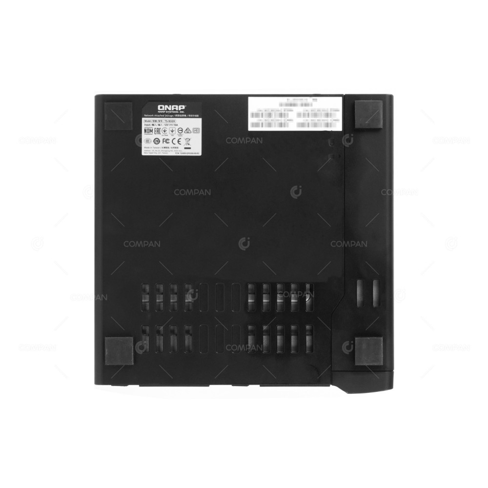 TS-932X QNAP TS-932X 5 BAY 3.5 LFF 4 BAY 2.5 SFF 12TB (3X 4TB SATA) 2 PORT 1GB ETHERNET 2 PORT 10GB SFP+ NAS SERVER 52400-QF0200-00-RS