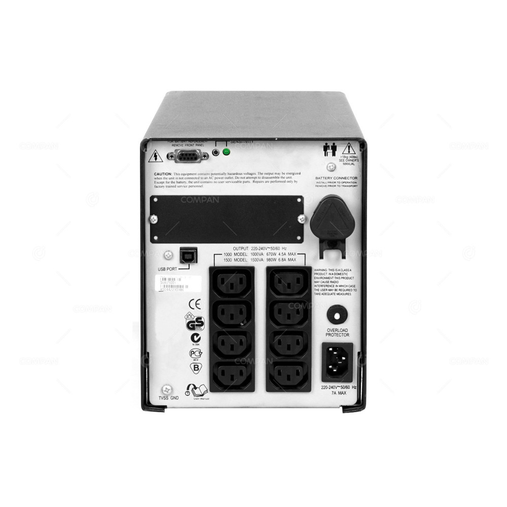 SUA1500I APC SMART-UPS 1500VA 980W TOWER WITHOUT BATTERIES -