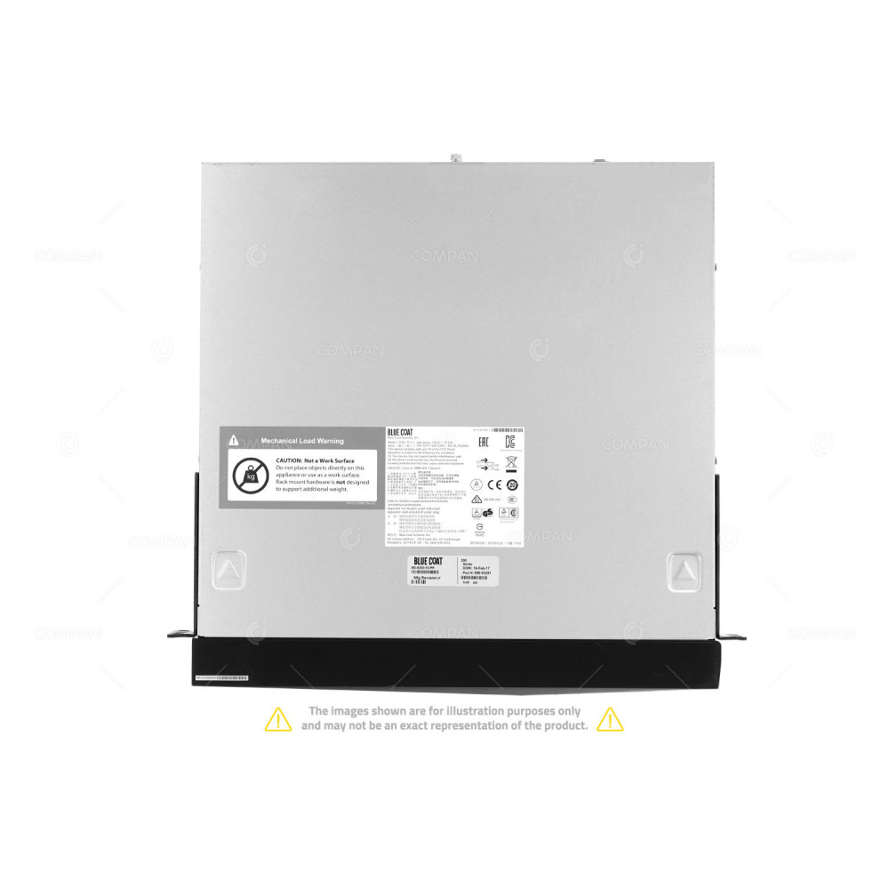 SG-S200-10-PR BLUE COAT SG S200 SERIES SECURITY APPLIANCE WITHOUT LICENSES NO OS -