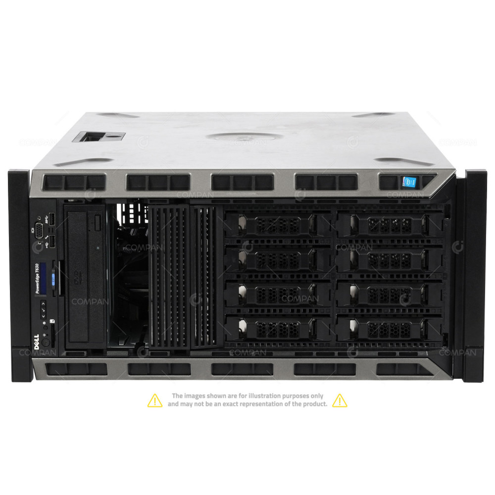 T630-8LFF-RACK DELL POWEREDGE T630 2X INTEL XEON E5-2620 V3 @ 2.40GHZ RAM 64GB(4X 16GB  DDR4  4X 2133MHZ ) 8X 2000 GB 2X 1000 GB (10X SAS )