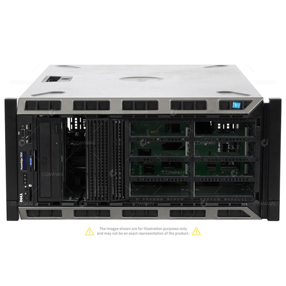 T630-8LFF-RACK DELL POWEREDGE T630 2X INTEL XEON E5-2620 V3 @ 2.40GHZ RAM 64GB(4X 16GB  DDR4  4X 2133MHZ ) 8X 2000 GB 2X 1000 GB (10X SAS )