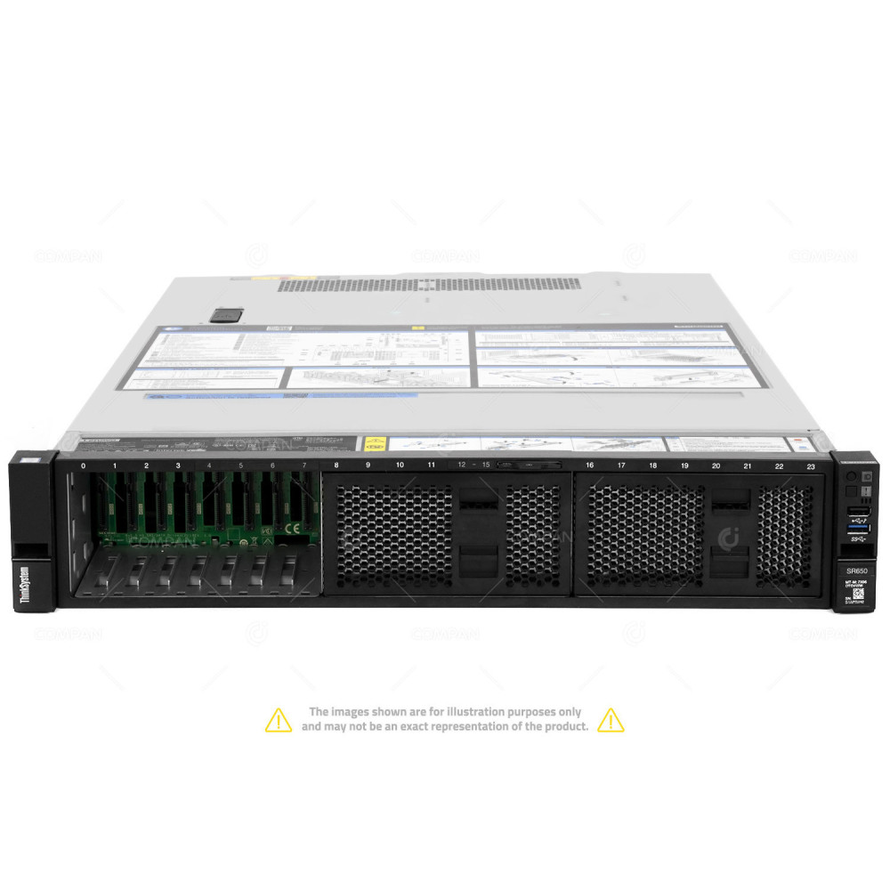SR650-8SFF LENOVO THINKSYSTEM SR650 -[7X06CTO1WW]- 2X INTEL XEON GOLD 6254 @ 3.10GHZ RAM 1024GB(16X 64GB  DDR4  14X 2933MHZ 2X 3200MHZ ) 2X 128 GB (2X SATA 2X SSD ) 7X06CTO1WW