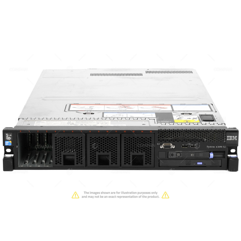 X3690 X5-4SFF IBM SYSTEM X3690 X5 -[7147A7G]- 1X INTEL XEON E7- 2870 @ 2.40GHZ RAM 16GB(4X 4GB  DDR3  4X 1333MHZ ) 2X 73 GB (2X SAS ) 7147-A7G