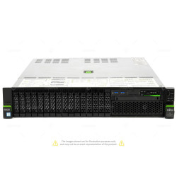 RX2540 M4-16SFF FUJITSU PRIMERGY RX2540 M4 2X INTEL XEON SILVER 4110 @ 2.10GHZ RAM 128GB(8X 16GB  DDR4  8X 2666MHZ ) 5X 480 GB 7X 900 GB (5X SATA 5X SSD 7X SAS ) S26361-K1567-V408