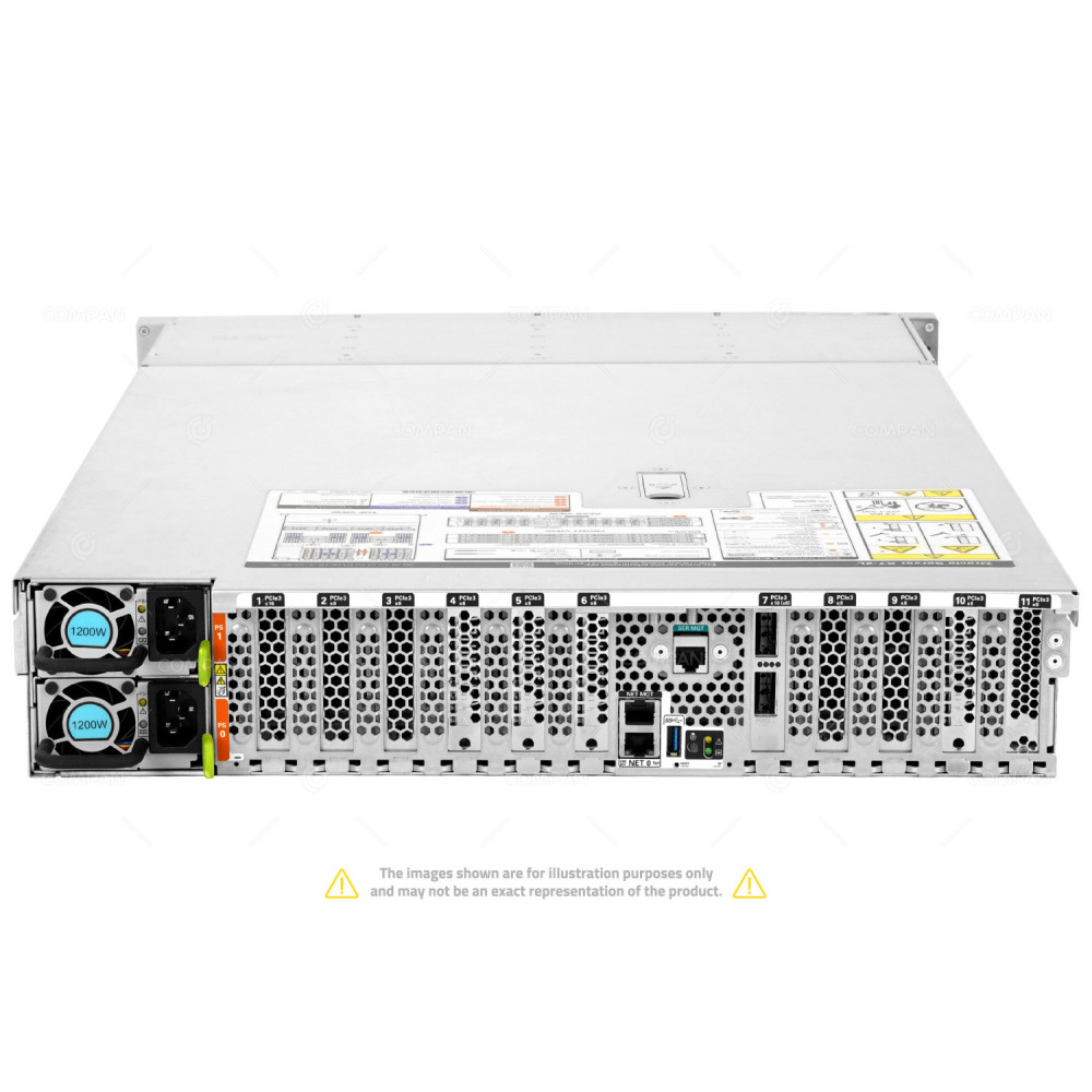 X7-2L-12LFF-4M.2 ORACLE CORPORATION ORACLE SERVER X7-2L 2X INTEL XEON SILVER 4114 @ 2.20GHZ RAM 192GB(12X 16GB  DDR4  12X 2666MHZ ) 12X 14TB SAS HDD 4X 6.4TB NVME 2X 150GB M.2 SATA 7338449