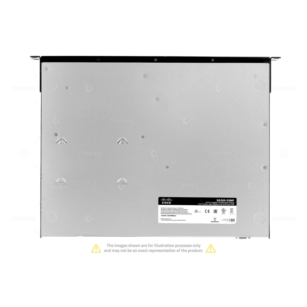 SG300-52MP-K9 CISCO SG300-52MP 48 PORT 1GB ETHERNET POE+ 740W 4 PORT 1GB ETHERNET 2 PORT 1GB SFP MANAGED SWITCH 74-10574-04