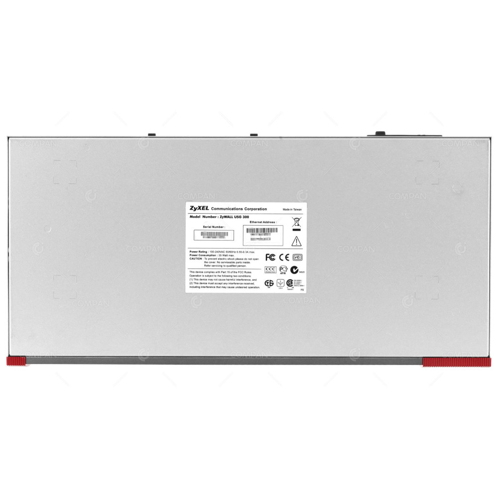 ZYWALL USG 300 ZYXEL ZYWALL USG 300 7 PORT 1GB ETHERNET UNIFIED SECURITY GATEWAY -