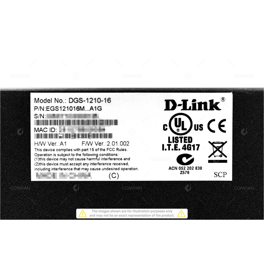 DGS-1210-16 D-LINK 16 PORT 1GB ETHERNET 4 PORT 1GB SFP WEB SMART SWITCH EGS121016M