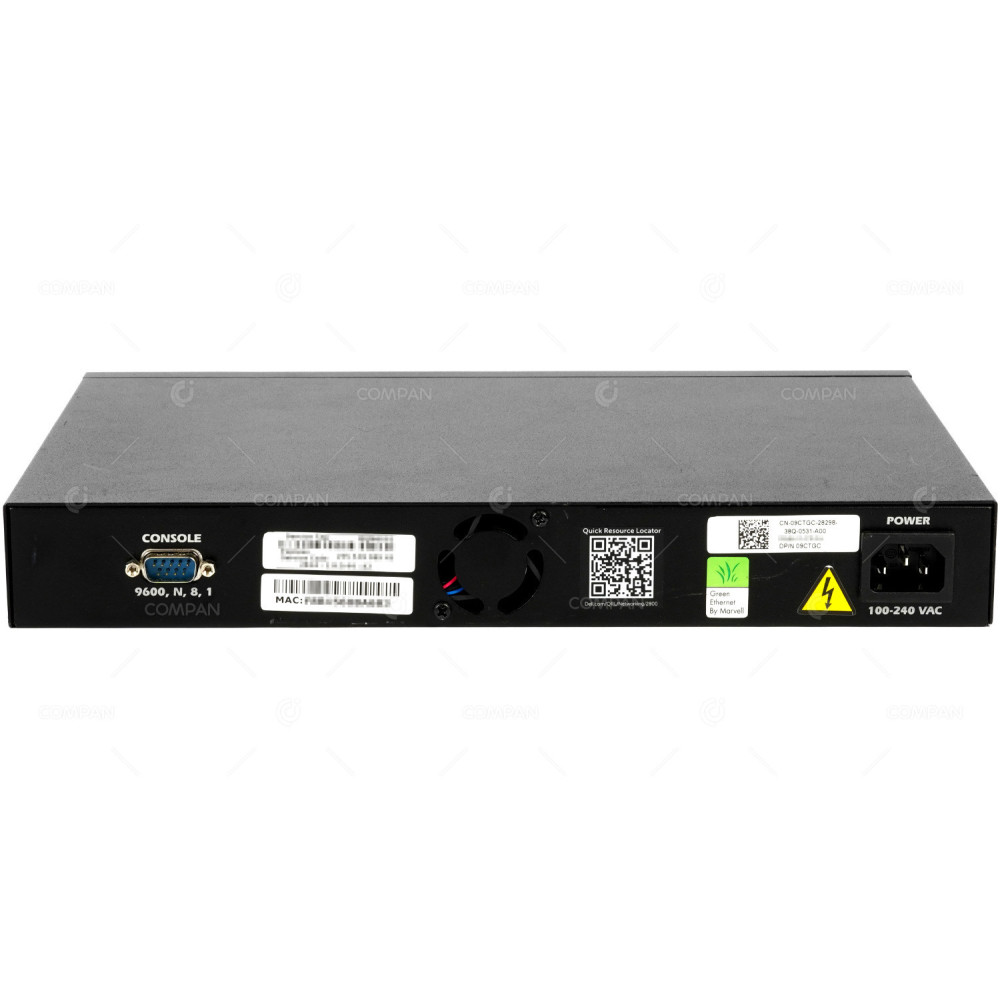 9CTGC DELL POWERCONNECT 2824 24 PORT 1GB ETHERNET 2 PORT 1GB SFP SWITCH 09CTGC, POWERCONNECT 2824, POWERCONNECT2824