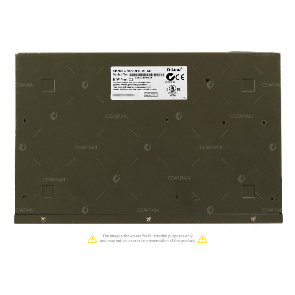 DES-1016D D-LINK DES-1016D 16 PORT 100MB ETHERNET SWITCH -