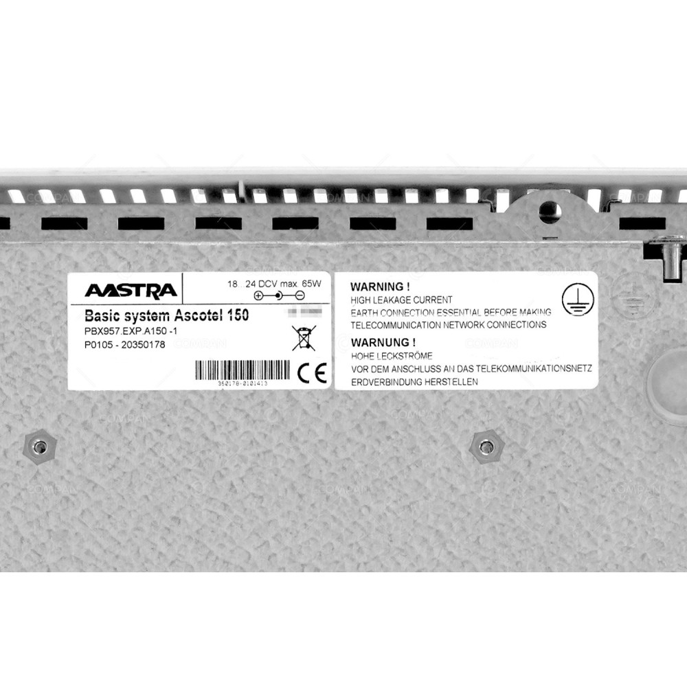 PBX957.EXP.A150 AASTRA ASCOTEL INTELLIGATE 150 PBX 16 PORT VOICE OVER IP ASCOTEL 150