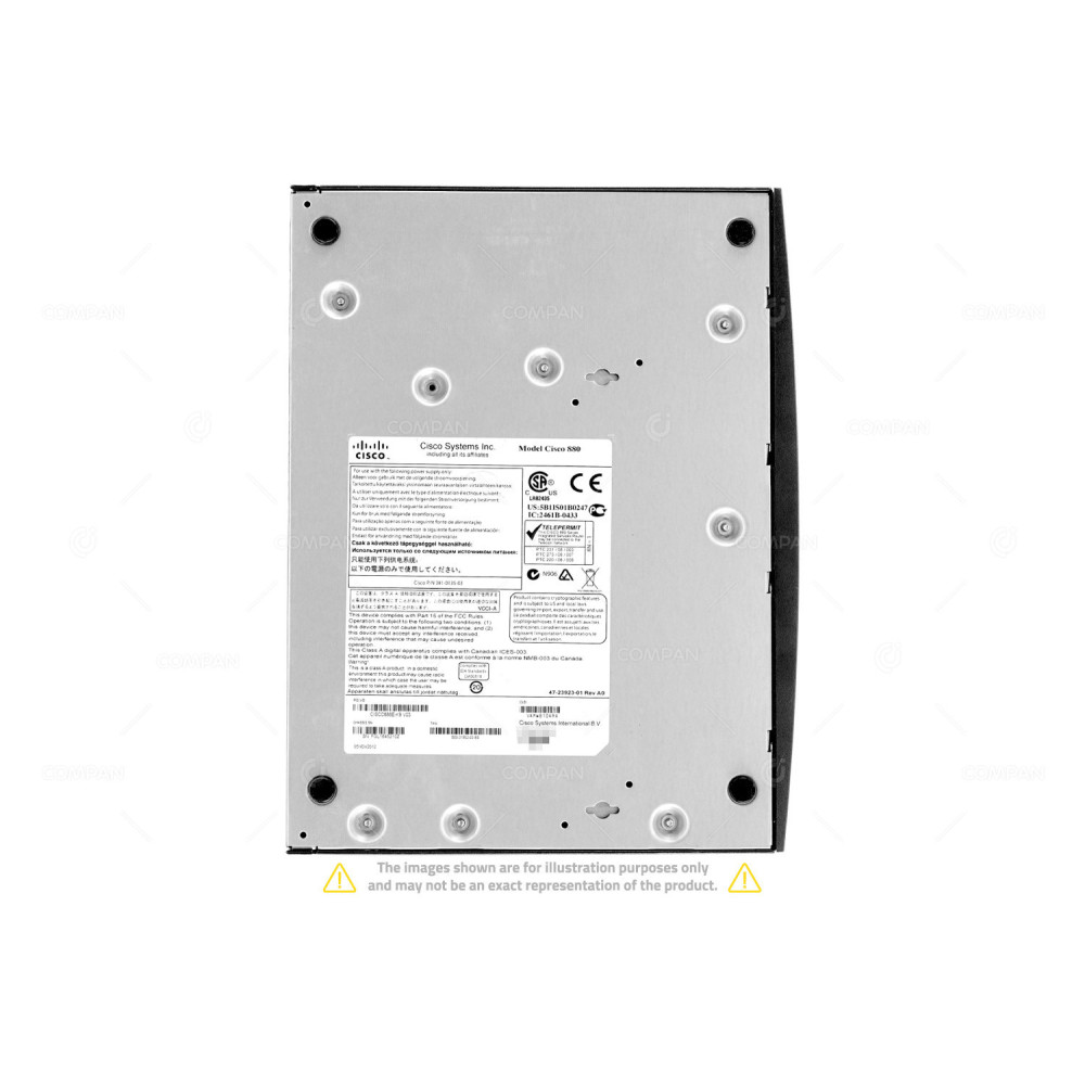 CISCO888E-K9 CISCO 880 4 PORT 100MB ETHERNET INTEGRATED SERVICES ROUTER 800-31862-03