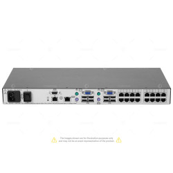 AF600A HP 16 PORT SERVER CONSOLE KVM SWITCH 410529-001, 408964-001, 520-404-508, 620-402-502