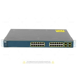 WS-C3560G-24PS-S CISCO CATALYST 3560 24 PORT 1GB ETHERNET POE 4 PORT 1GB SFP SWITCH C3560G-24PS-S