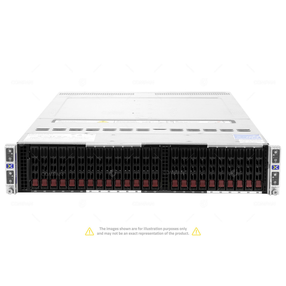 NX-3360-G6 NUTANIX 3360 G6 2U 4 NODE 24 BAY SFF SERVER CHASSIS NXS2U4NS24G600