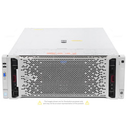 DL580 G8-5SFF HP PROLIANT DL580 GEN8 4X INTEL XEON E7-8857 V2 @ 3.00GHZ RAM 512GB(32X 16GB  DDR3  32X 1866MHZ ) 2X 146 GB (2X SAS ) 728551-B21