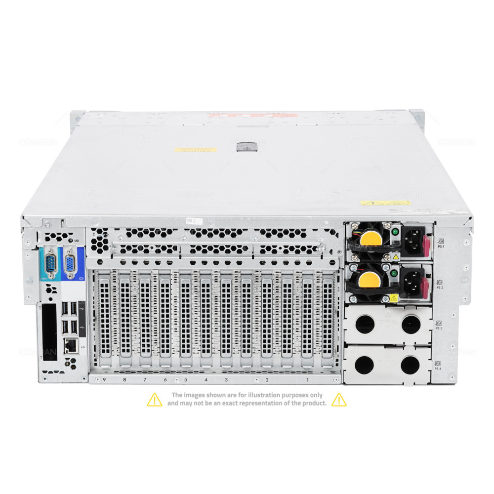 DL580 G8-5SFF HP PROLIANT DL580 GEN8 4X INTEL XEON E7-8857 V2 @ 3.00GHZ RAM 512GB(32X 16GB  DDR3  32X 1866MHZ ) 2X 146 GB (2X SAS ) 728551-B21
