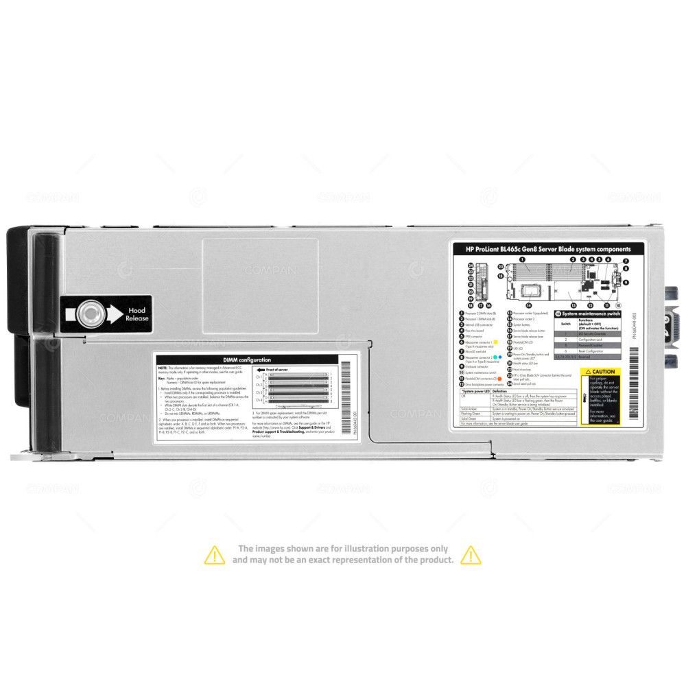 BL465C-G8-2SFF HP PROLIANT BL465C GEN8 2X AMD OPTERON(TM) PROCESSOR 6344 RAM 128GB(4X 32GB  DDR3  4X 1333MHZ ) 2X 200 GB (2X SATA 2X SSD ) 634975-B21