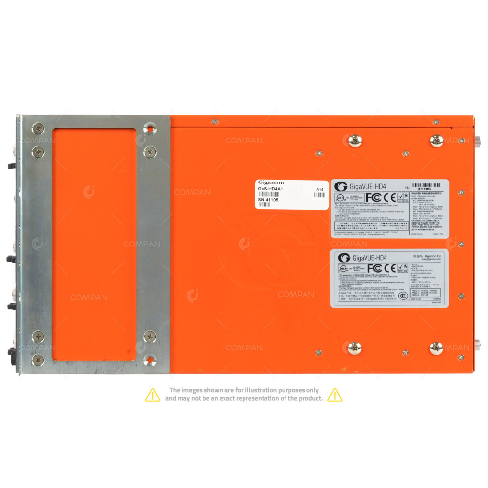 GVS-HD4A1 GIGAMON GIGAVUE-HD4 FABRIC NODE CHASSIS -