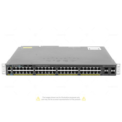WS-C2960XR-48FPS-I CISCO CATALYST 2960XR 48 PORT 1GB ETHERNET POE+ 740W 4 PORT 1GB SFP SWITCH -