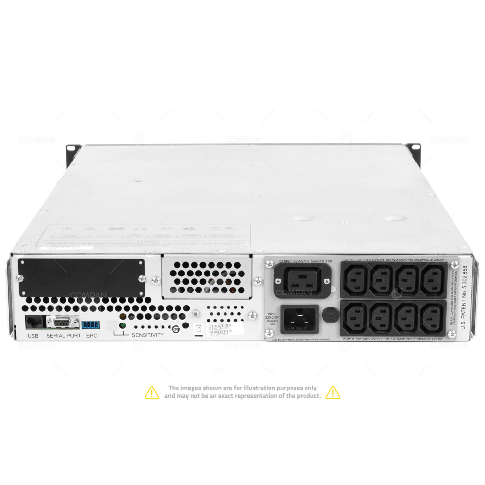 DLA3000RMI2U APC DLA3000RMI2U 1X C20 8X C13 UPS -