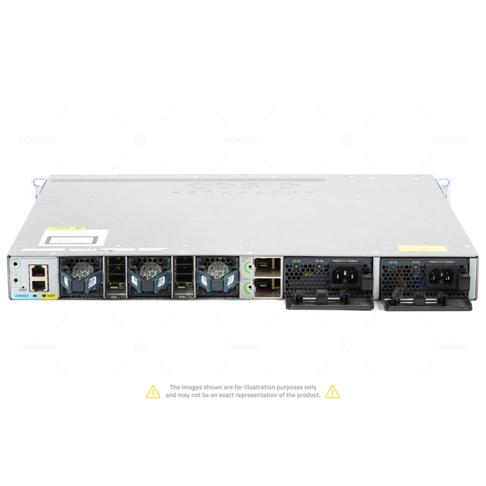 WS-C3850-24T-E CISCO CATALYST 3850 24 PORT 1GB ETHERNET SWITCH -