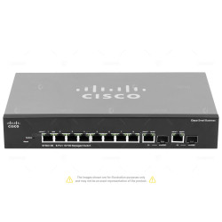 SRW208G-K9 CISCO SF302-08 8 PORT 100MB SWITCH SF302-08