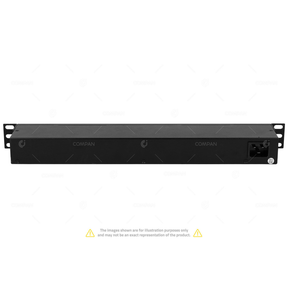 PDUEX-MN-16A-08H PDUEXPERT PDUEX-MN-16A-08H  1U 8X C13 REMOTE MONITORING PDU -