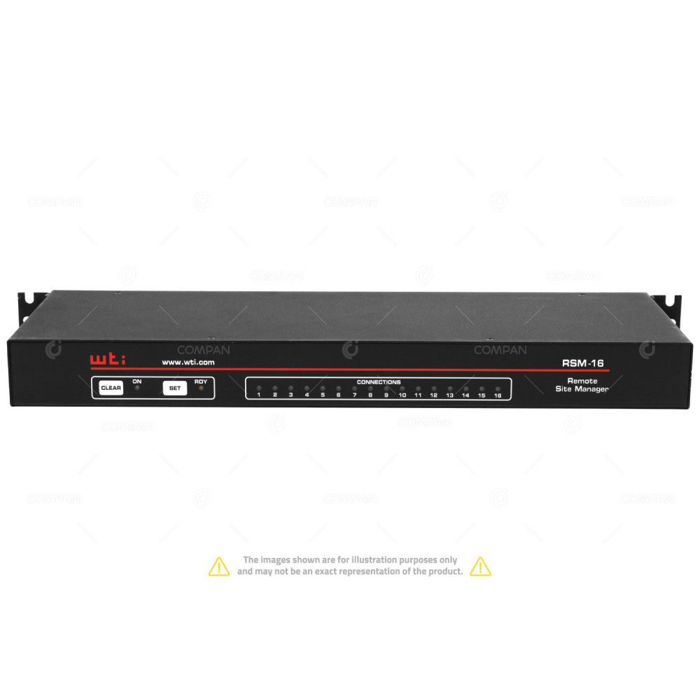 MT9234SMI WTI RSM-16 16 PORT DB9 CONSOLE SERVER RSM-16, 20043710L
