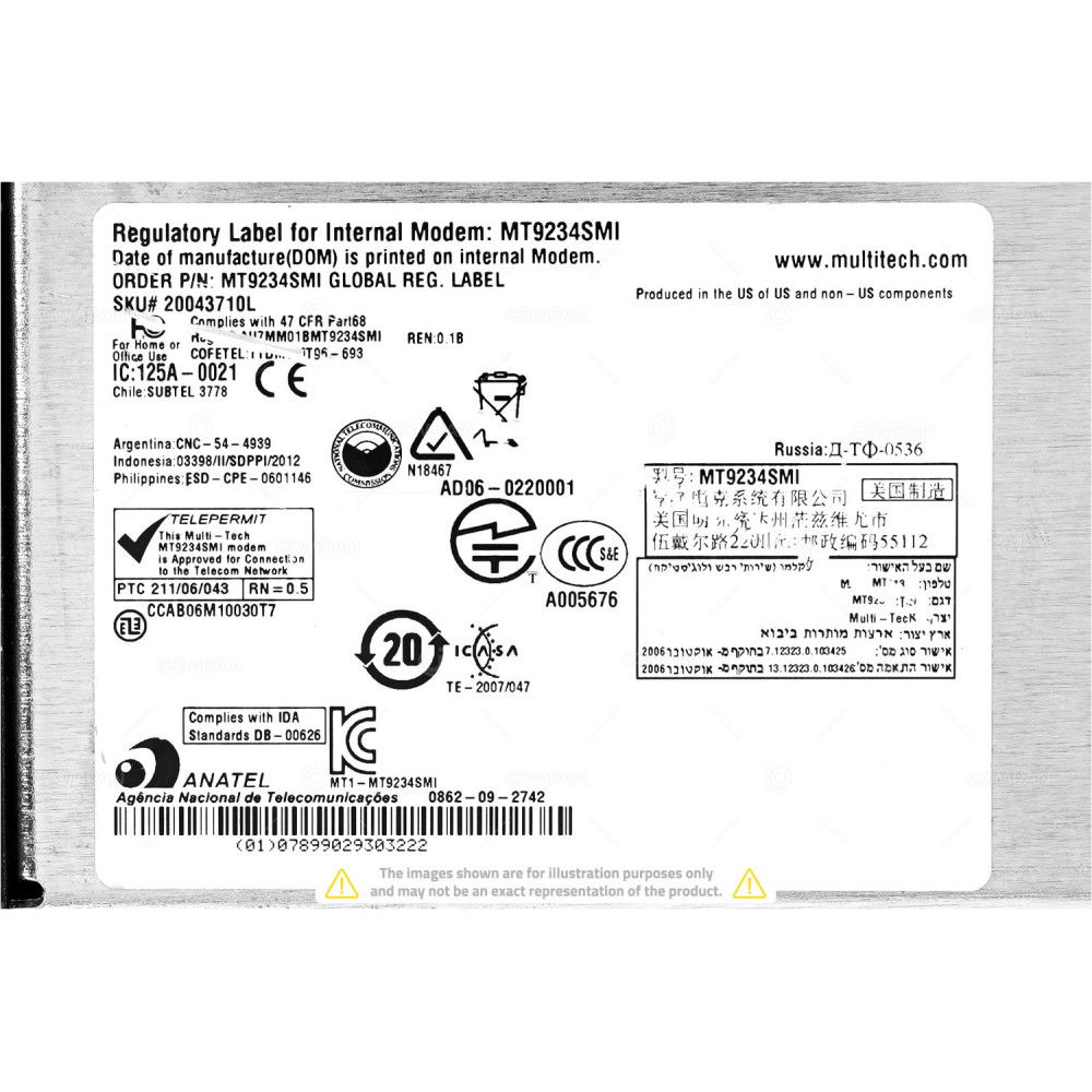 MT9234SMI WTI RSM-16 16 PORT DB9 CONSOLE SERVER RSM-16, 20043710L