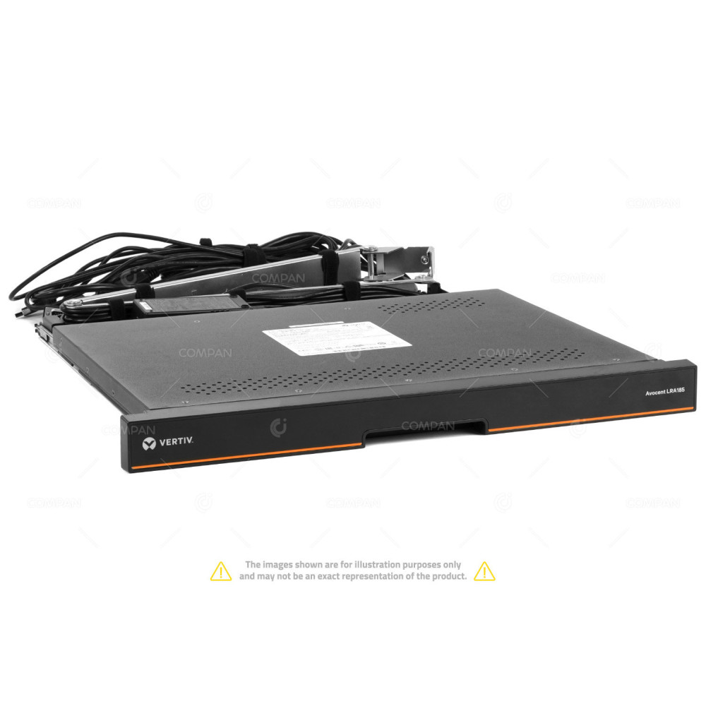 LRA185KMM-203 VERTIV LRA185KMM8-203 LCD USB SWISS KEYBOARD KVM WITH RAILS 500-360-507