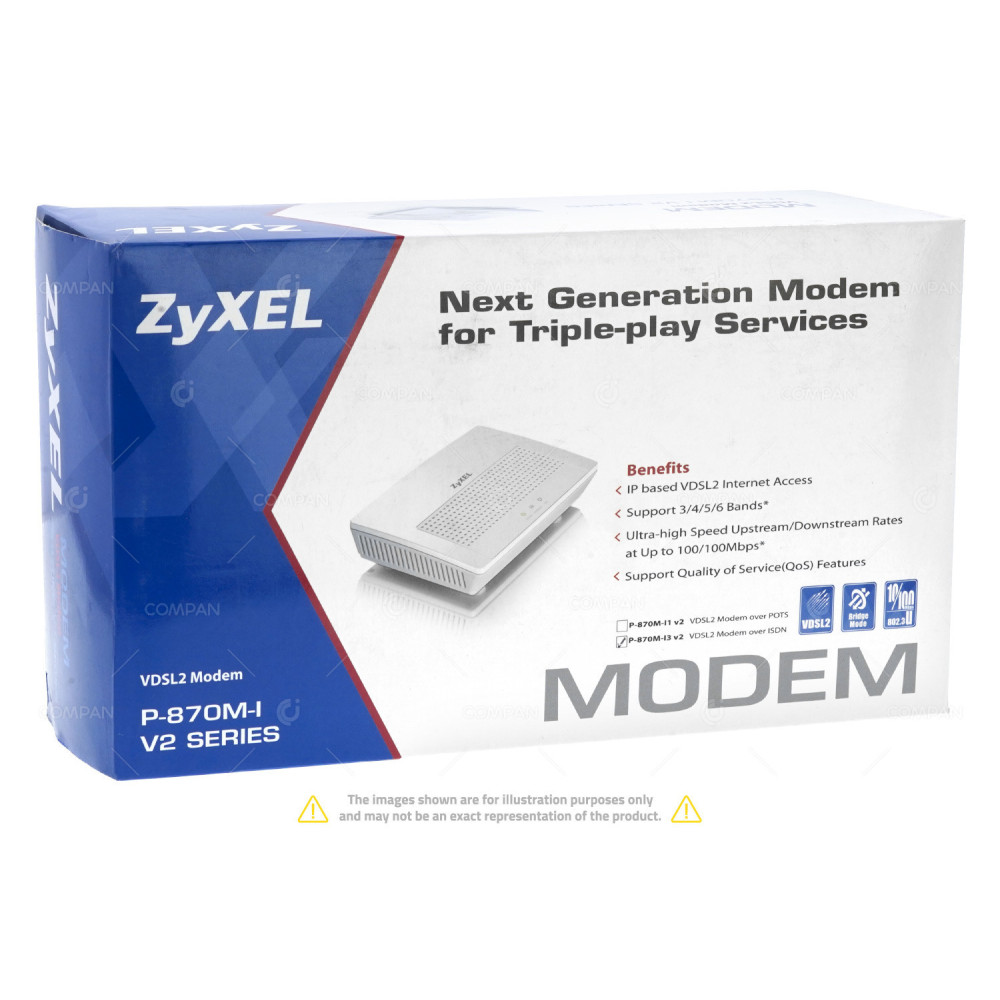 P-870M-I3 ZYXEL VDSL2 MODEM -