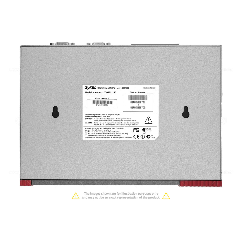 ZYWALL 35 ZYXEL ZYWALL 35 6 PORT FIREWALL -