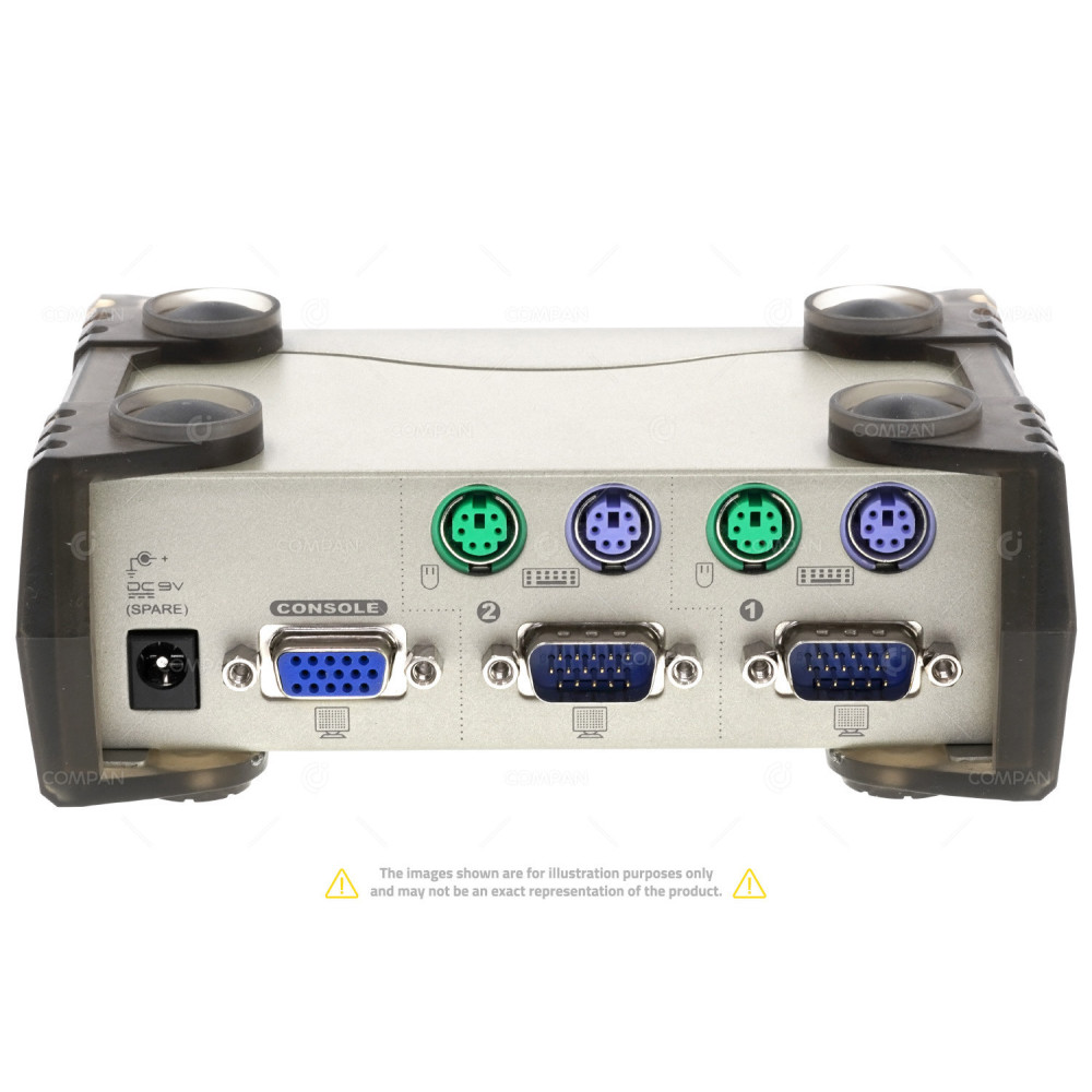 CS-82A ATEN  CS82A 2-PORT PS2 VGA KVM SWITCH WITHOUT AC ADAPTER -