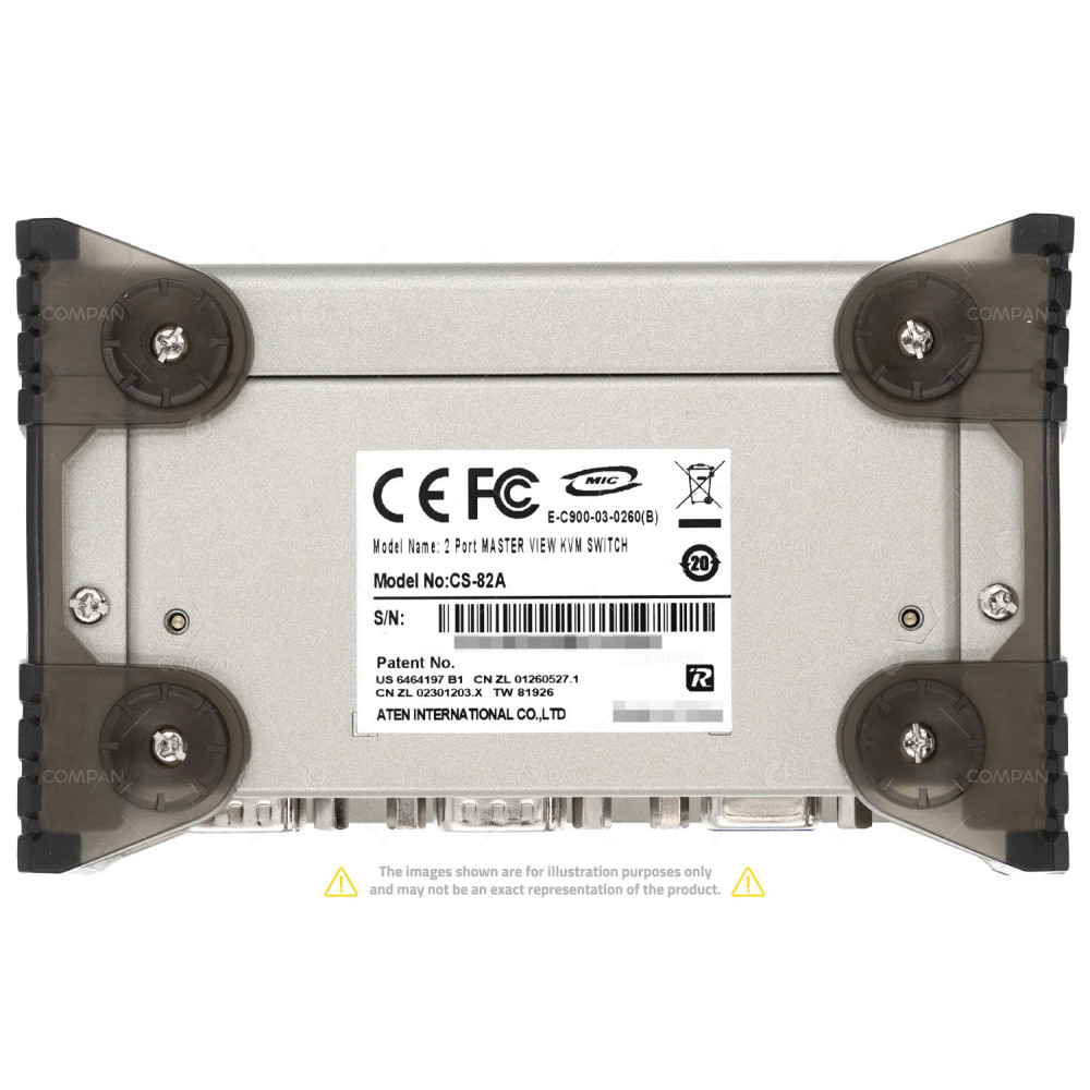CS-82A ATEN  CS82A 2-PORT PS2 VGA KVM SWITCH WITHOUT AC ADAPTER -