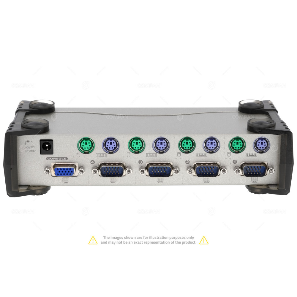 CS-84A ATEN  CS84A 4 PORT PS2 VGA KVM SWITCH WITHOUT AC ADAPTER -