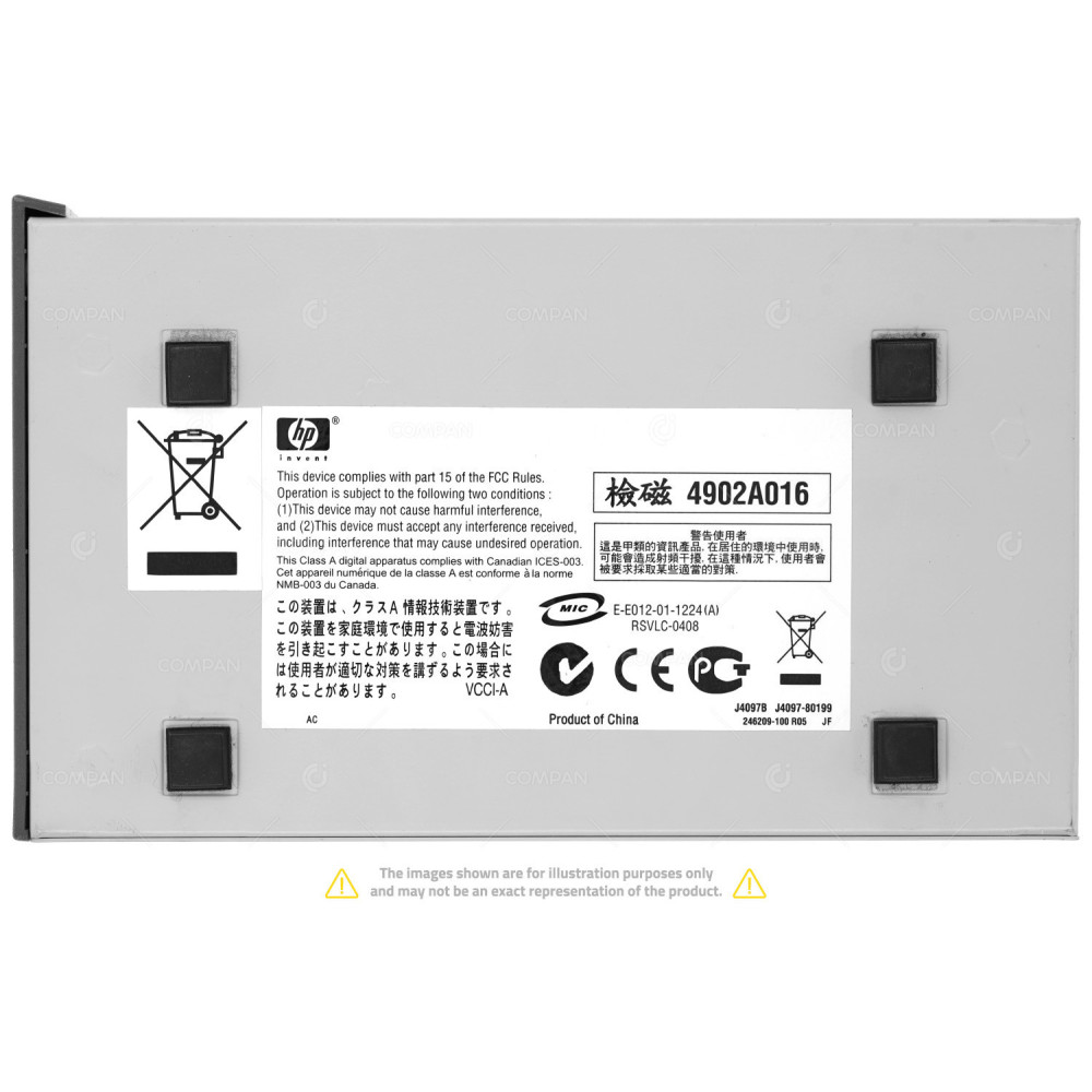 J4097B HP PROCURVE 408 8 PORT 100MB ETHERNET UNMANAGED SWITCH J4097-60501