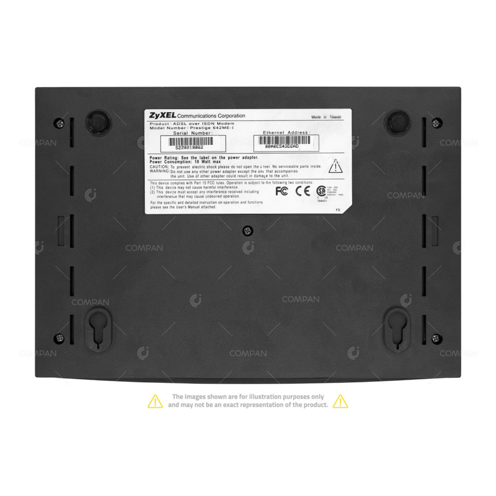 642ME-I ZYXEL PRESTIGE 600 SERIES ADSL OVER ISDN MODEM -