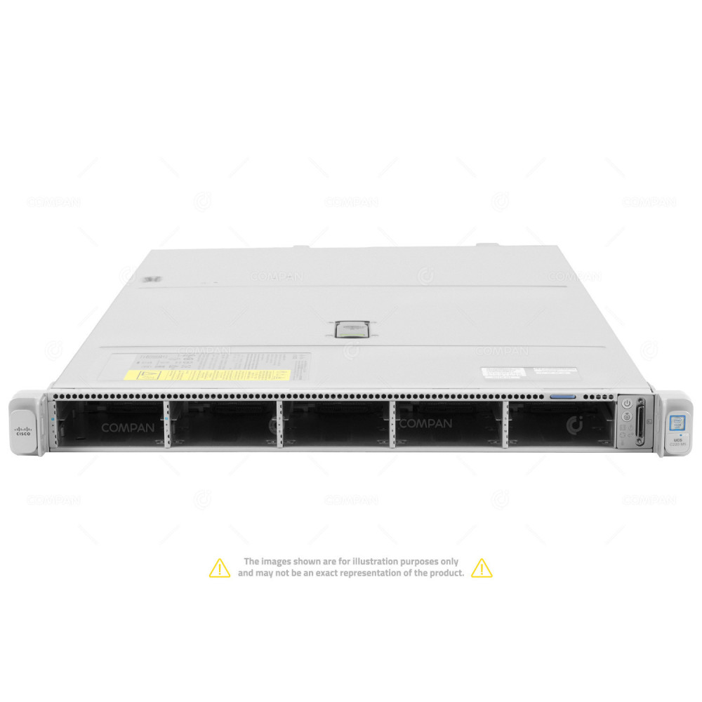 UCS C220 M5-10SFF CISCO SYSTEMS INC UCSC-C220-M5SX 2X INTEL XEON GOLD 6126 @ 2.60GHZ RAM 192GB(12X 16GB  DDR4  12X 2666MHZ ) 2X 480 GB 8X 1920 GB (10X SATA 10X SSD ) UCSC-C220-M5SX